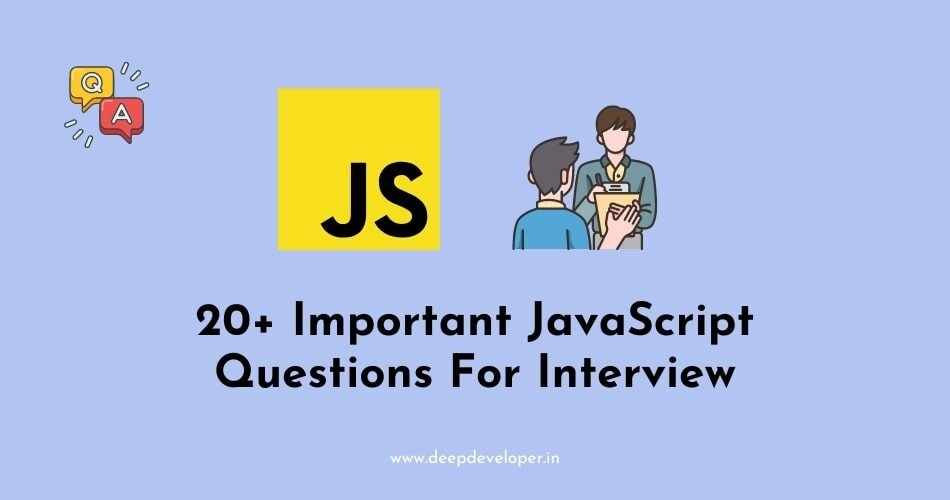 javascript questions for interview