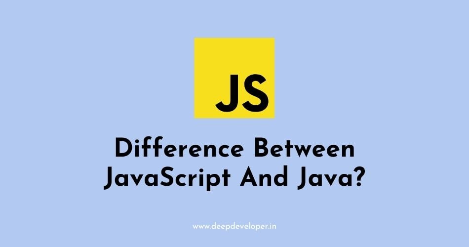 difference between javascript and java