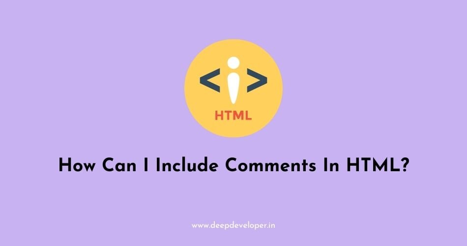 include comments in html