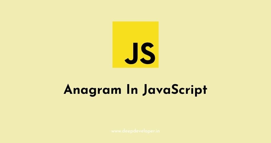 anagram in javascript