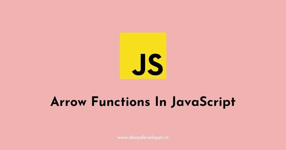 arrow function in javascript