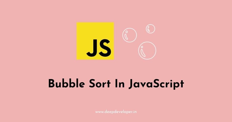 bubble sort in javascript