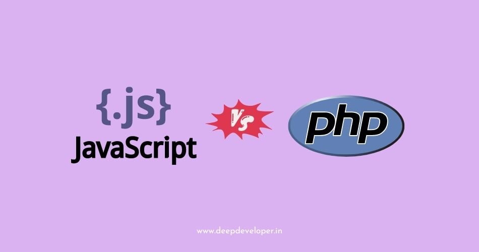 difference between javascript and php