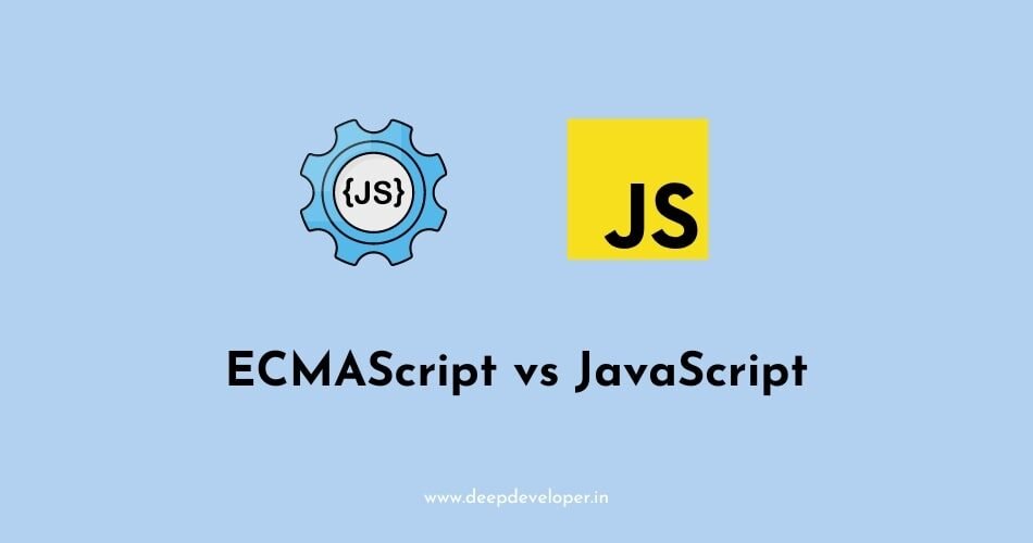 ecmascript vs javascript