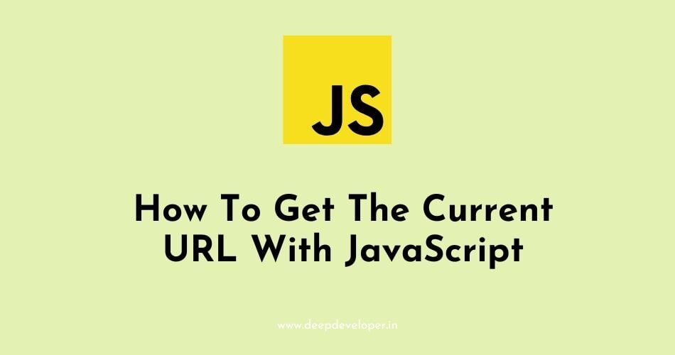 get current url with javascript