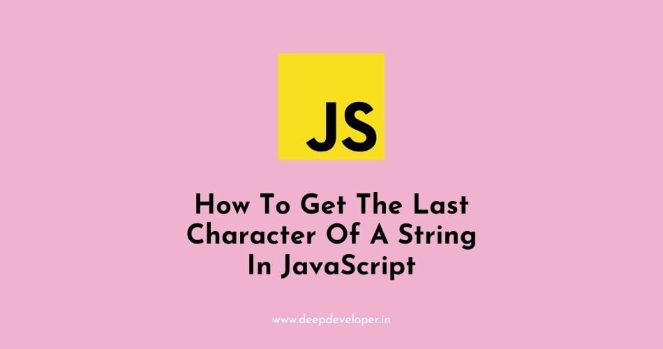 get the last character of a string