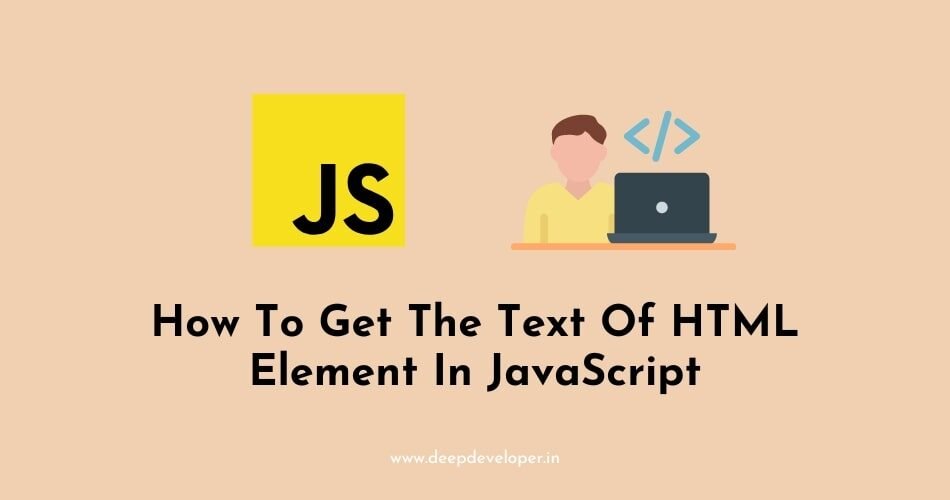 get the text of html elements in javascript