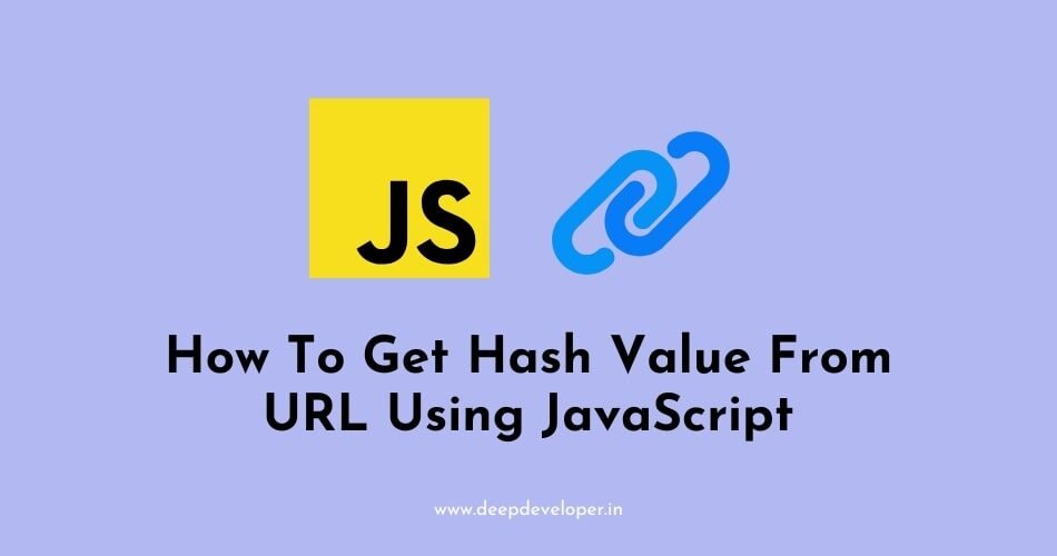hash value from url using javascript