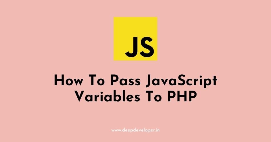 pass javascript variables to php