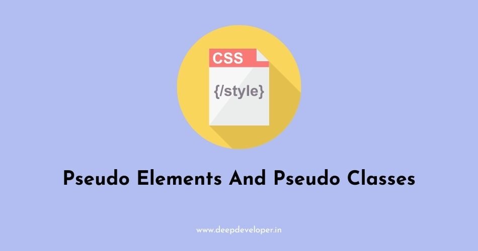 pseudo elements pseudo classes