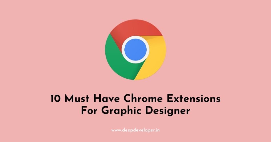 chrome extension for graphic designer