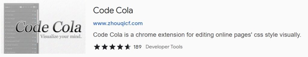 code cola chrome extensions for programmers