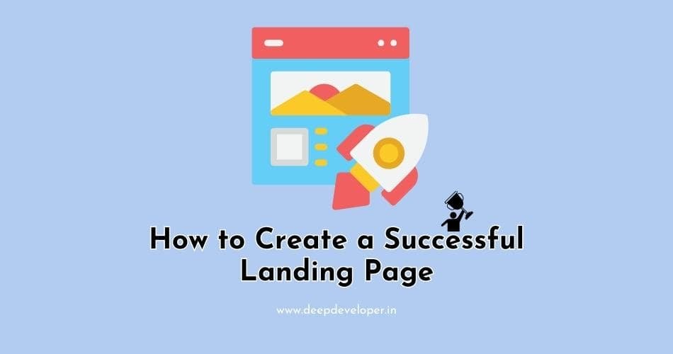 create a successful landing page