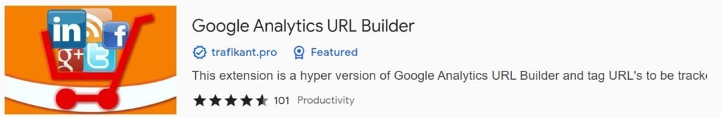 google analytics url builder extension
