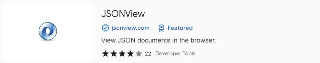 jsonview chrome extensions for software testers
