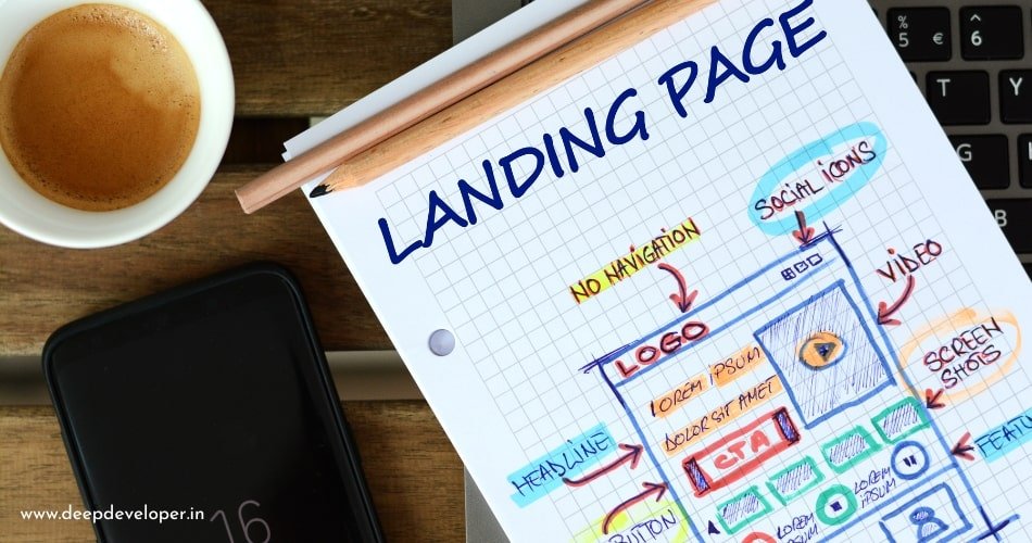 create a successful landing page