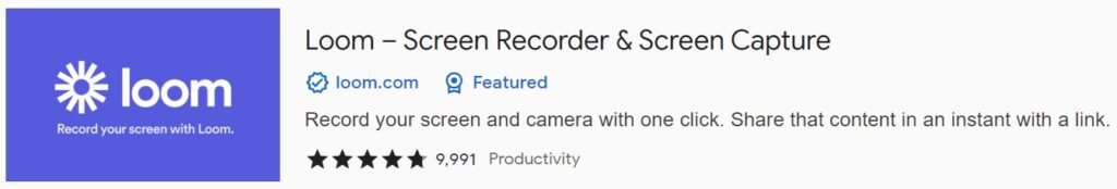 loom screen recorder for chrome extensions for digital marketers