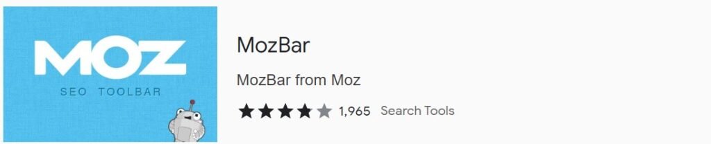 mozbar chrome extensions for digital marketers