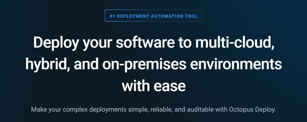 octopus deploy automation tool
