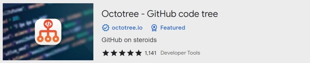 github code tree extension