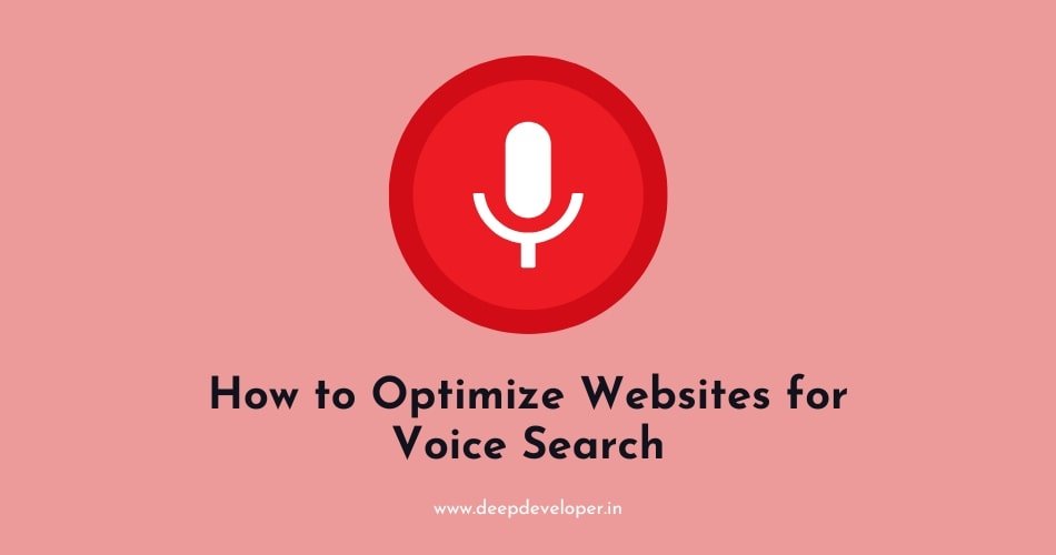 optimize website for voice search