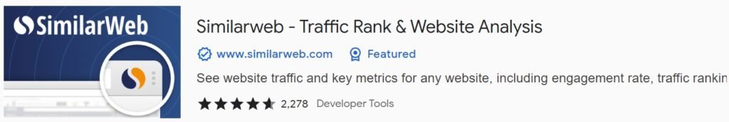 traffic rank chrome extensions for digital marketers