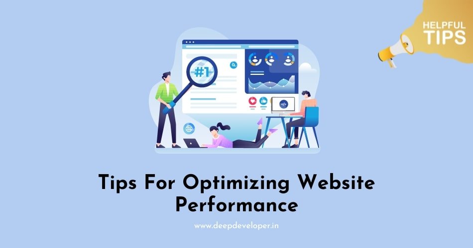 tips for optimizing website performance