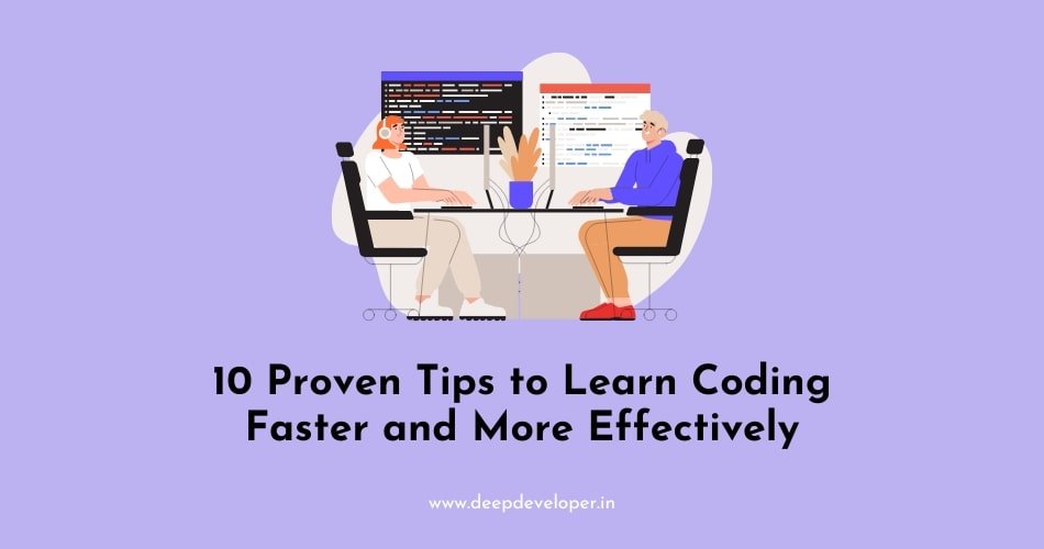 tips to learn coding faster