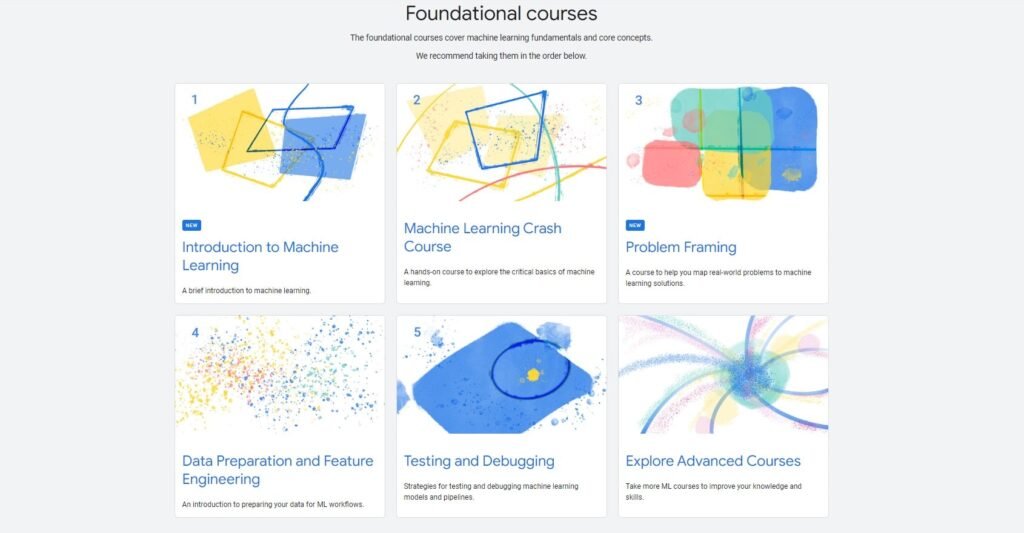 ai courses by google