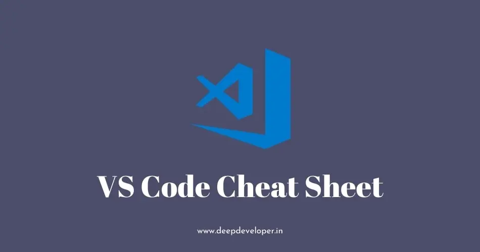 vs code cheat sheet